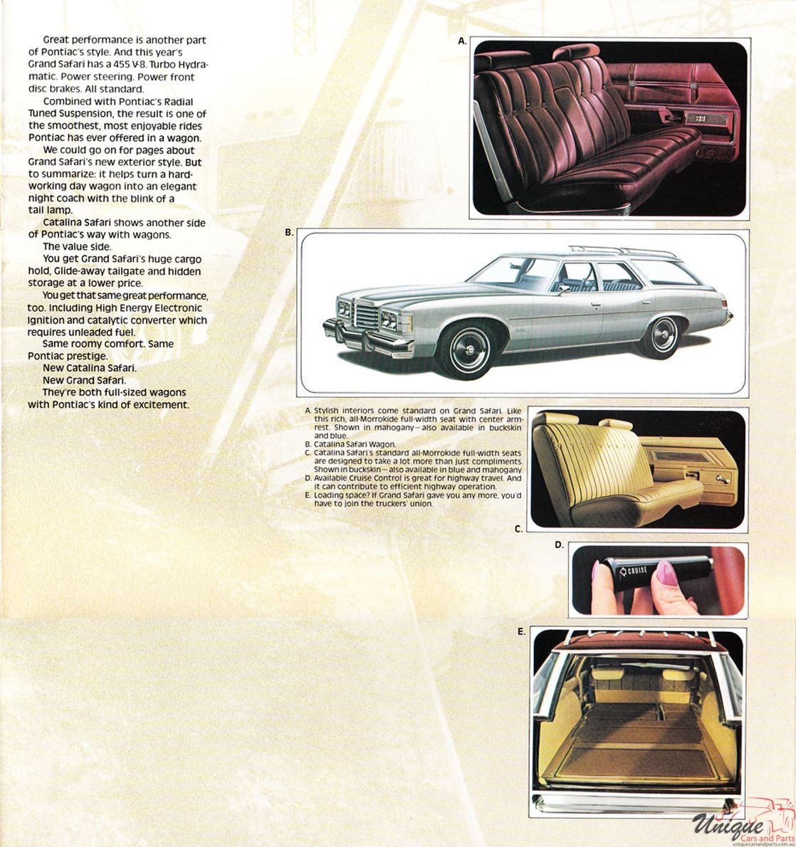 1976 Pontiac Full-Line Brochure Page 5